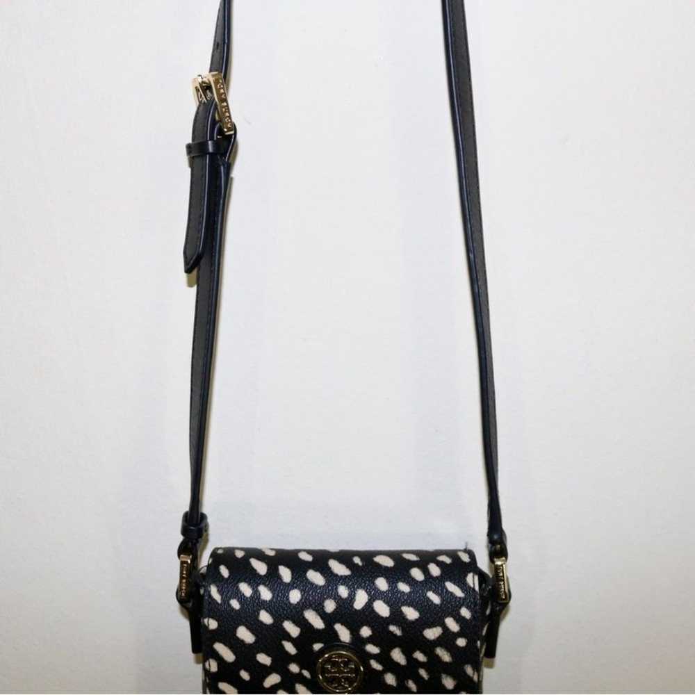 Tory Burch Kerrington Spotted Mini Saddle Bag - image 6