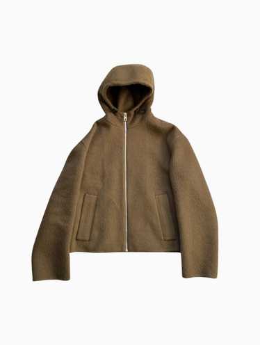 Bottega Veneta FW23 Alpaca / Wool Blend Hooded Jac