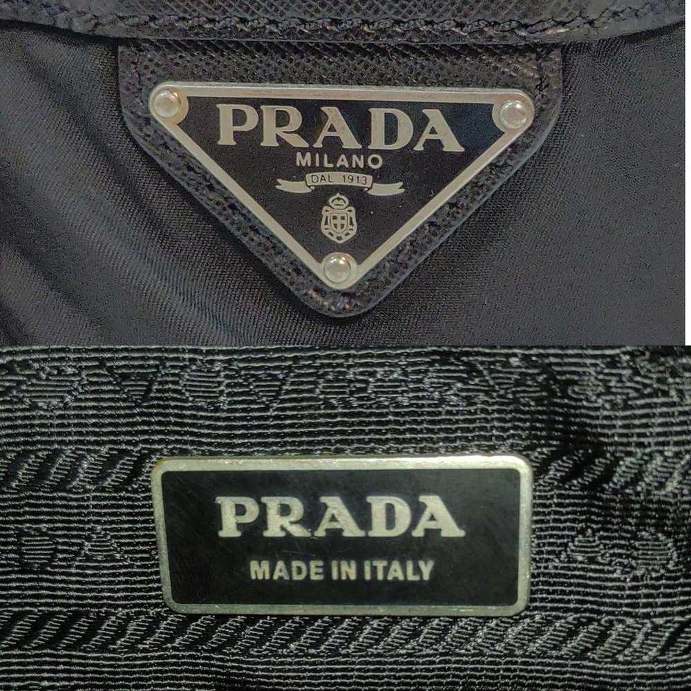 【Excellent condition】Prada shoulder bag Leather x… - image 9