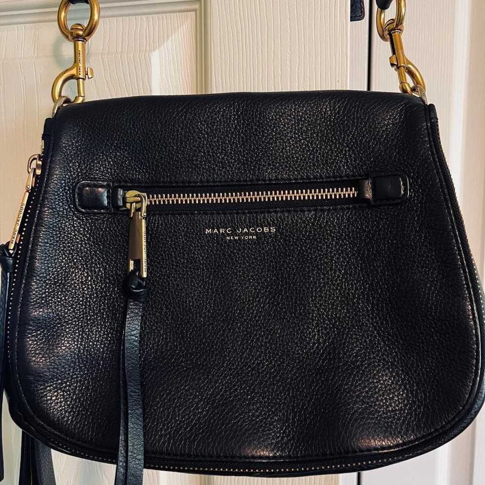 MARC JACOBS Leather Saddle Bag Crossbody - image 2