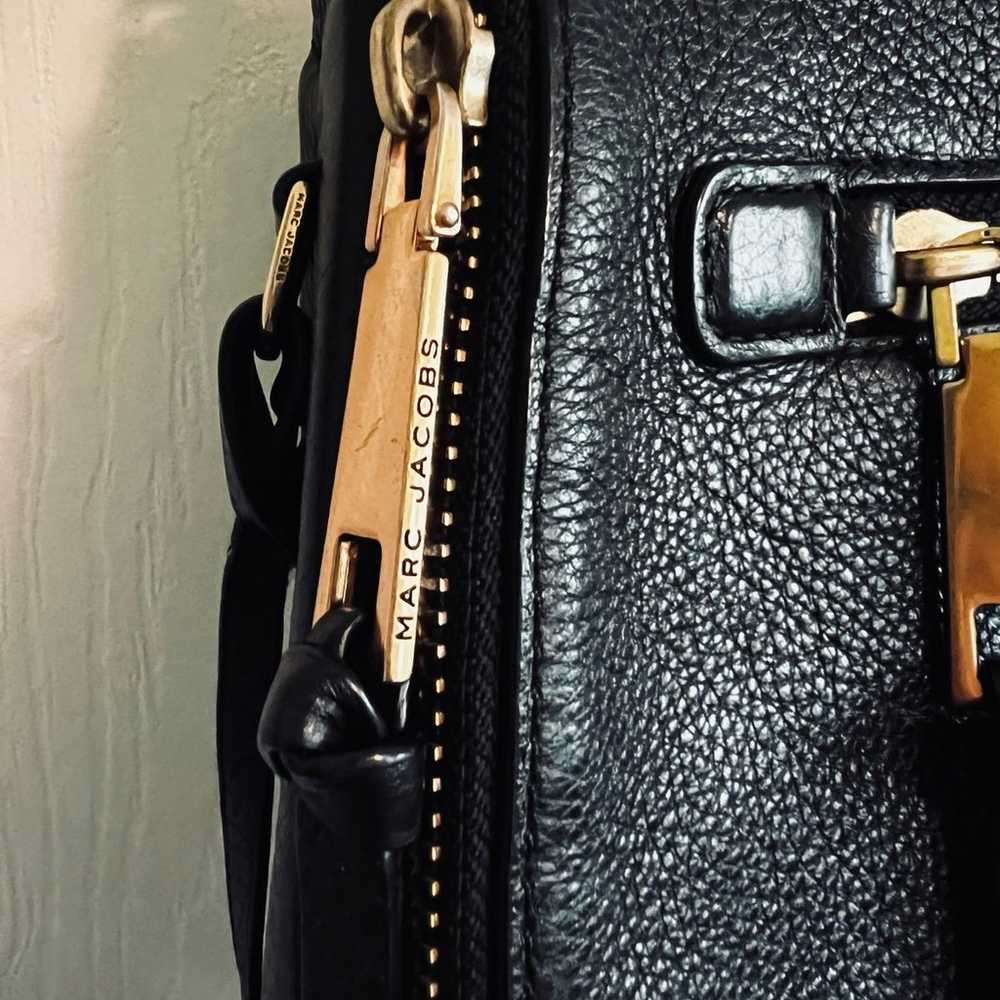 MARC JACOBS Leather Saddle Bag Crossbody - image 3