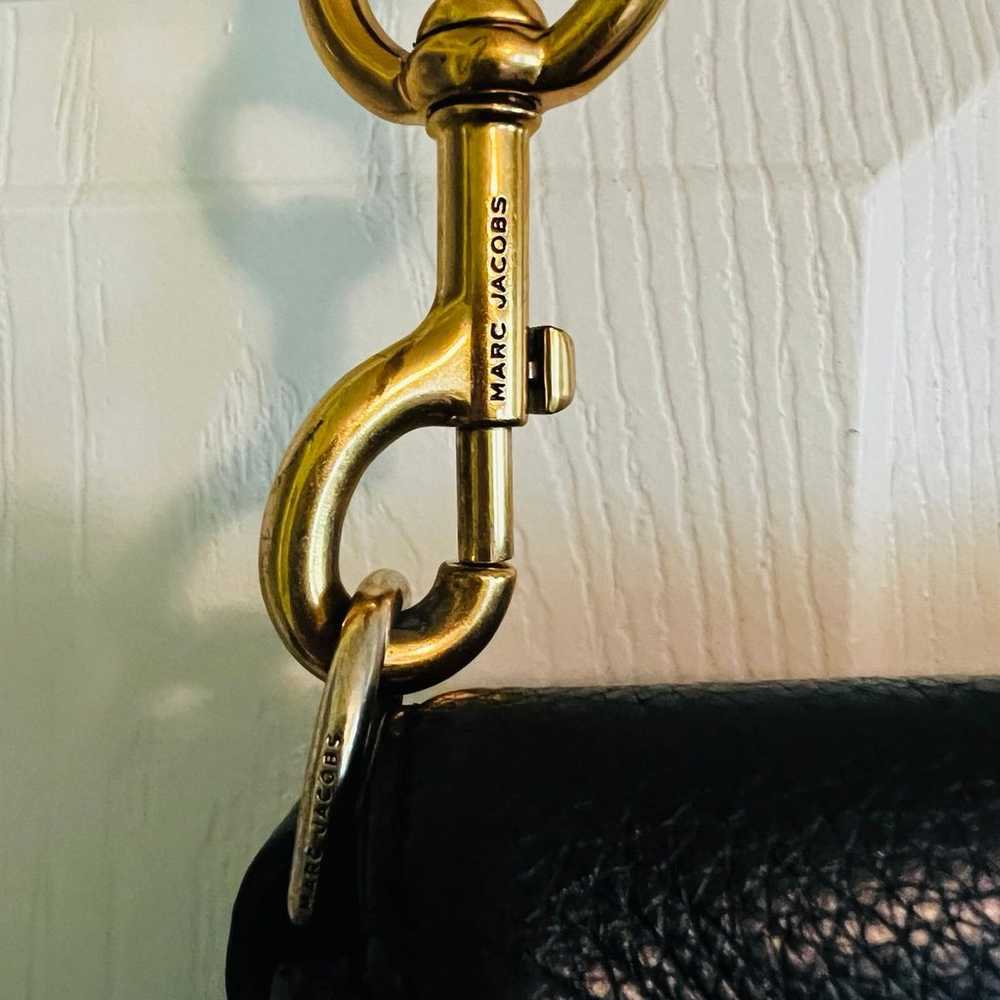 MARC JACOBS Leather Saddle Bag Crossbody - image 6