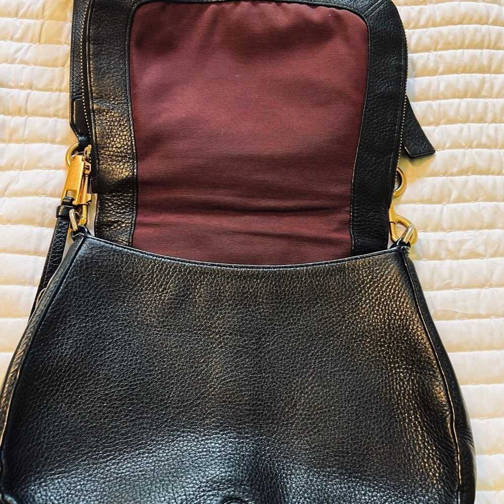 MARC JACOBS Leather Saddle Bag Crossbody - image 7