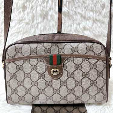 【Superb condition】GUCCI Shoulder Bag GG Sherry Li… - image 1