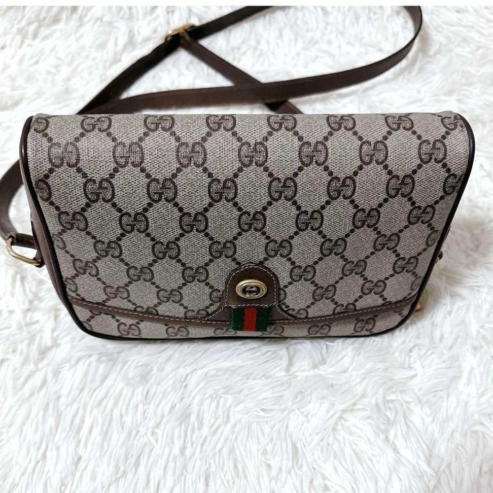 【Superb condition】GUCCI Shoulder Bag GG Sherry Li… - image 5