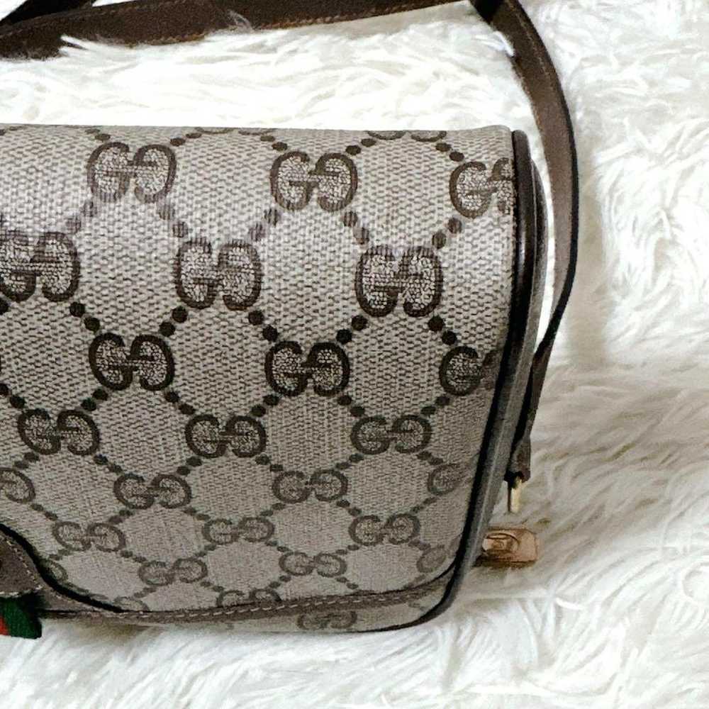 【Superb condition】GUCCI Shoulder Bag GG Sherry Li… - image 7