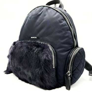 【Excellent Condition】Moncler Rucksack Nylon Fur Na