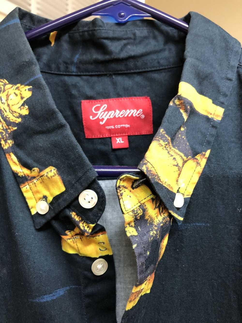 Supreme Supreme Lion Button Up Shirt 2013 XL - image 2