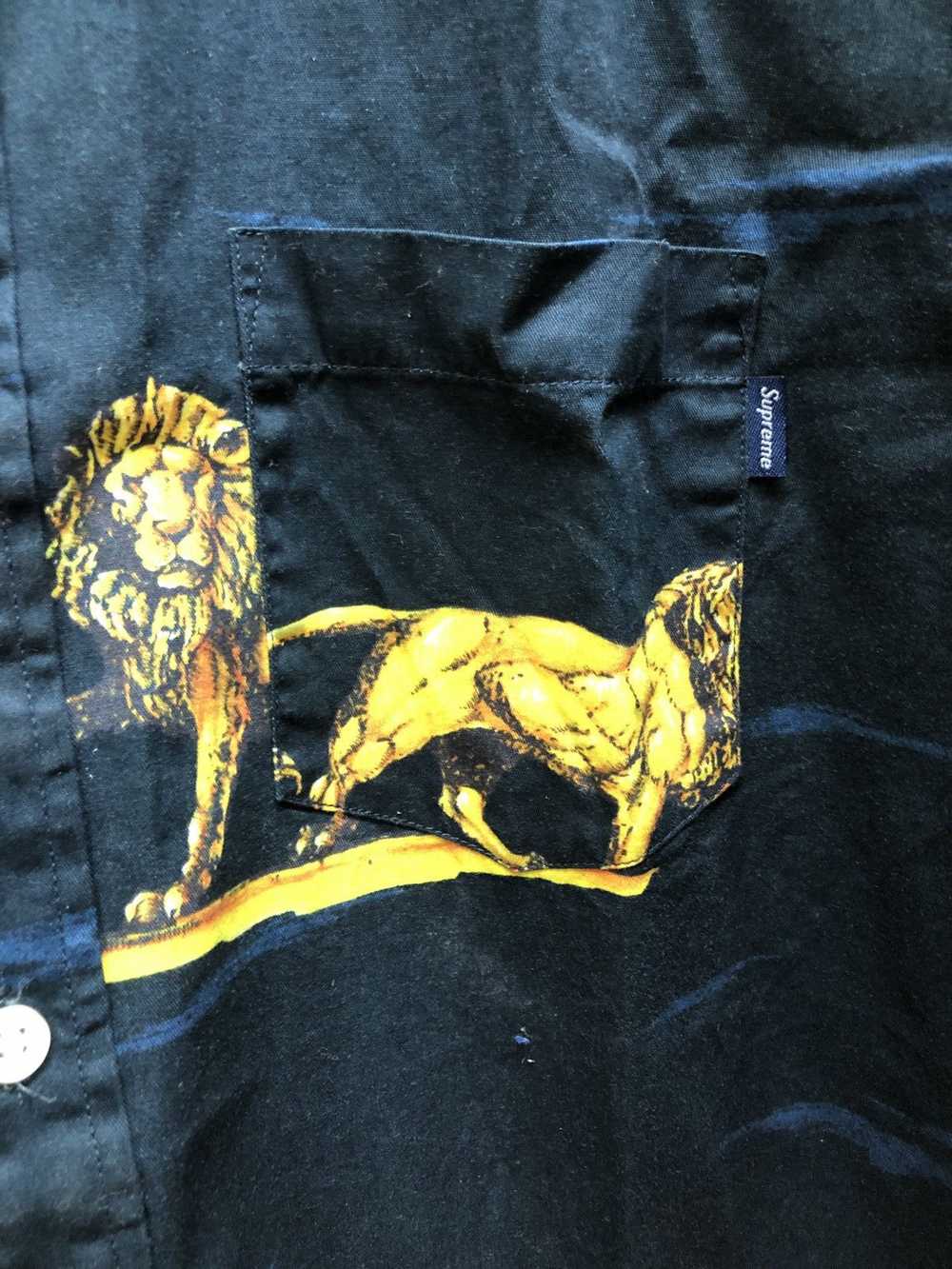 Supreme Supreme Lion Button Up Shirt 2013 XL - image 3