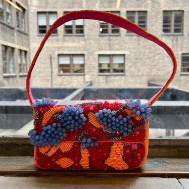 ZARA Beaded Shoulder Bag