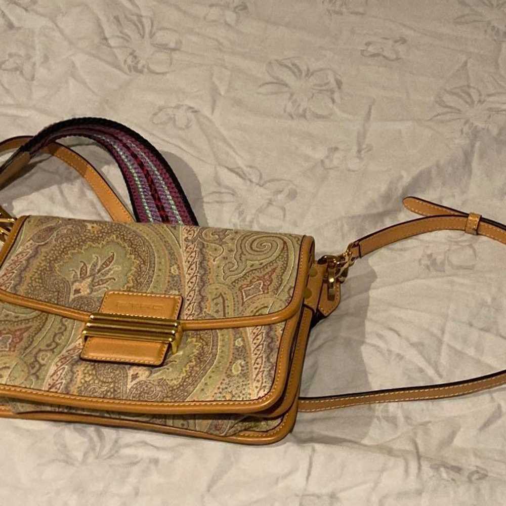 ETRO Paisley Pattern Shoulder Bag - image 1