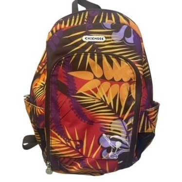 Chiemsee Zeus Illusion Hibiscus Red Backpack - image 1