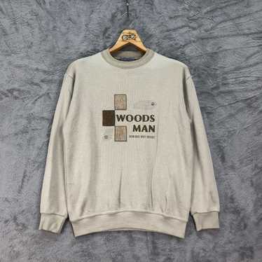 Japanese Brand × Vintage × Workers WOODMAN Embroi… - image 1