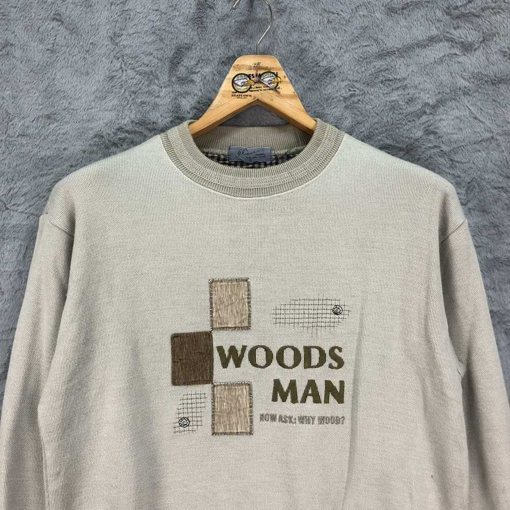 Japanese Brand × Vintage × Workers WOODMAN Embroi… - image 2