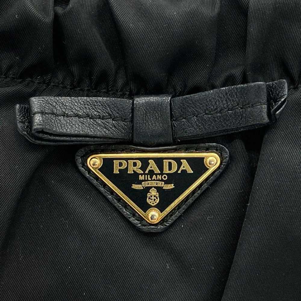 【PRADA】2-way bag Handbag Triangle logo plate Nylo… - image 9