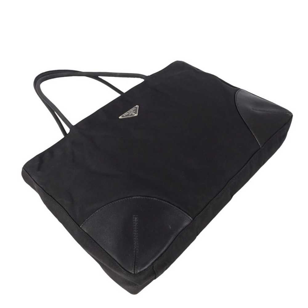 Genuine Prada Nylon City/Black/Shoulder Tote Bag/… - image 4