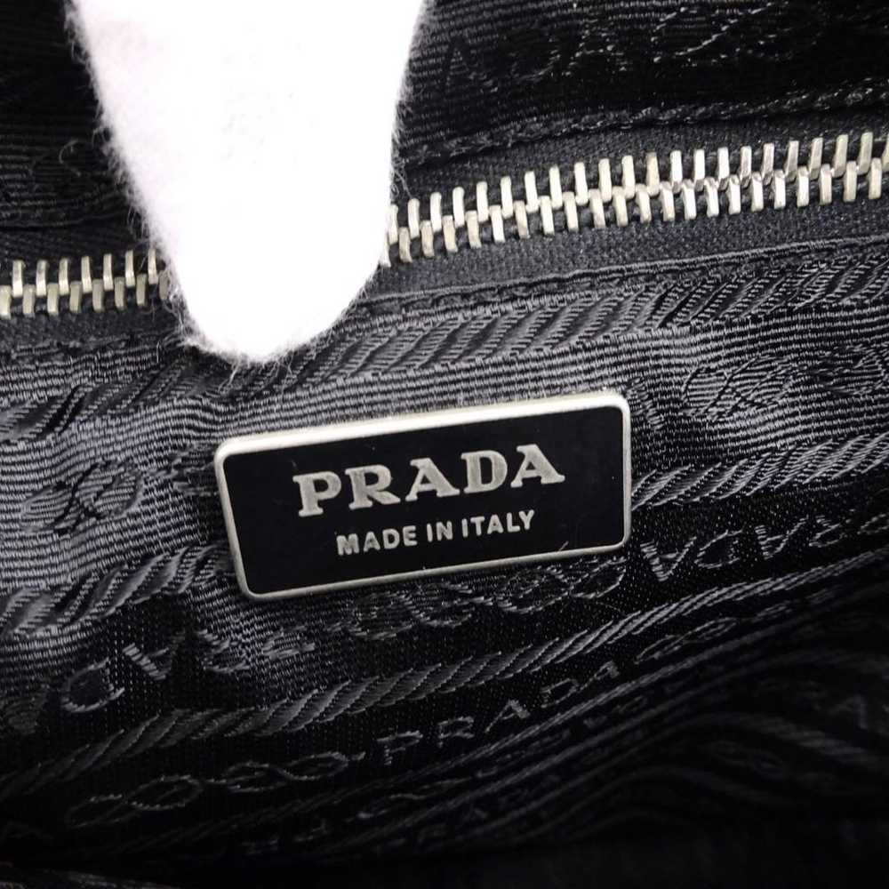 Genuine Prada Nylon City/Black/Shoulder Tote Bag/… - image 8