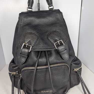 Burberry Rucksack black Leather Backpack