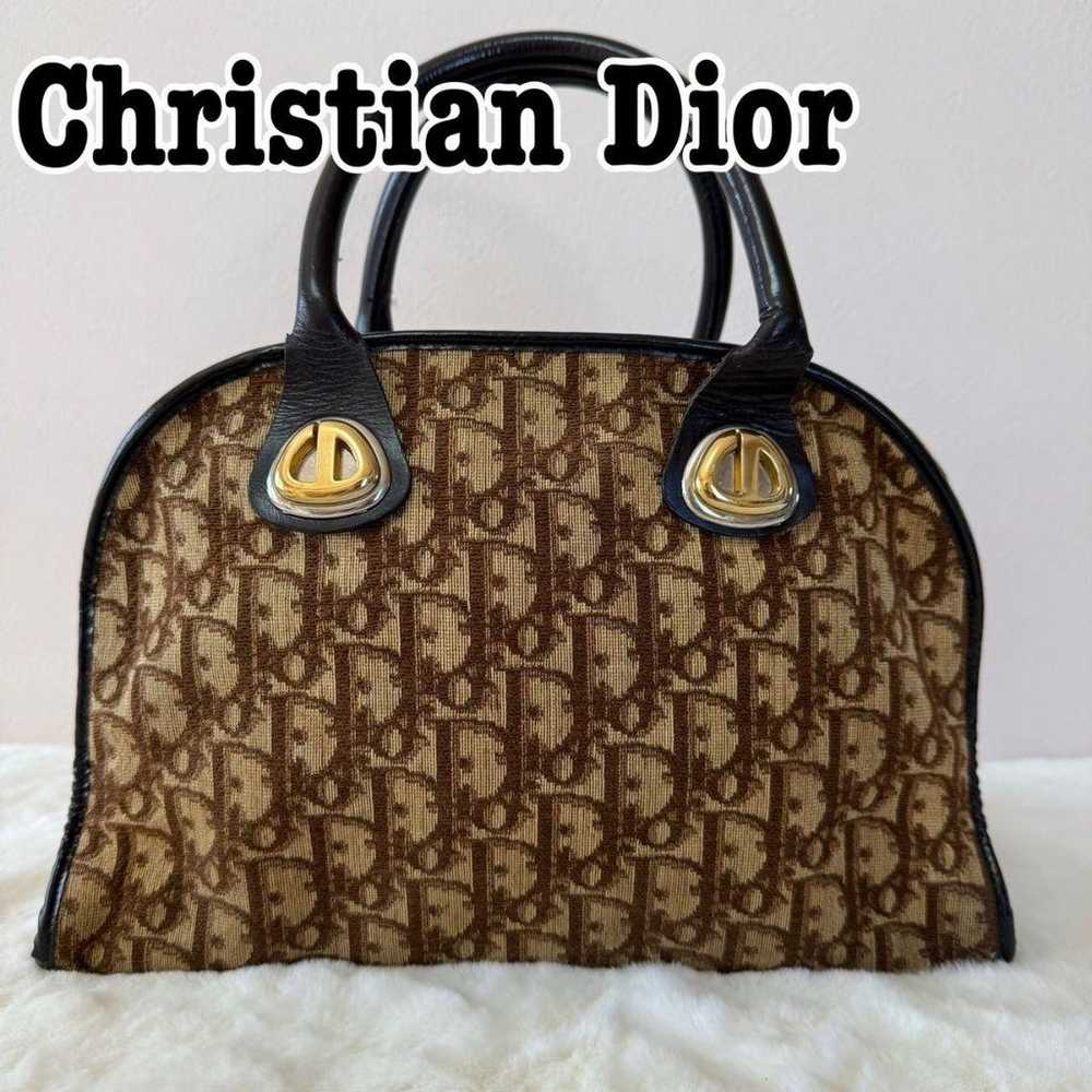 Christian Dior CD hardware Trotter mini Boston ba… - image 1