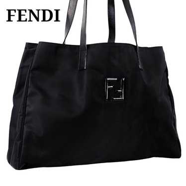 FENDI FF Logo Nylon Tote Bag, Excellent Condition - image 1