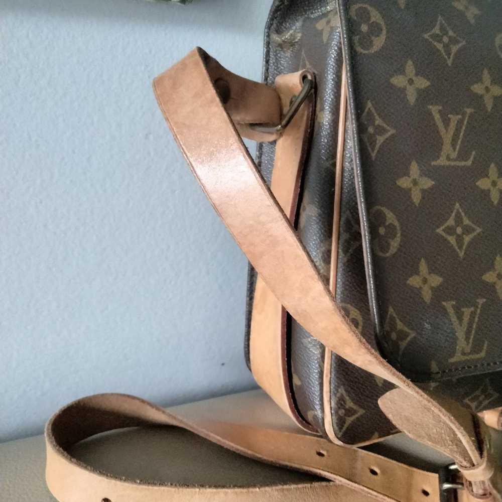 Louis Vuitton Brown Cartouchiere Monogram GM  Cro… - image 5