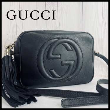 ◆ Excellent Condition ◆ GUCCI Interlocking Shoulde