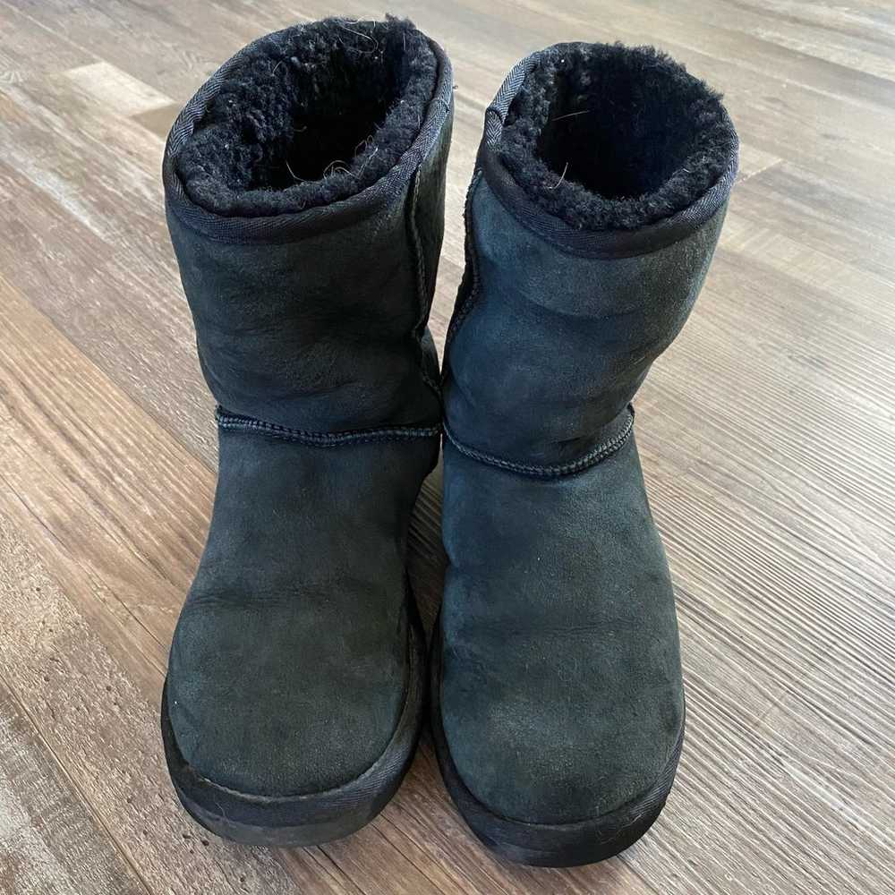 UGG Australia Black Classic Boots Size 9 - image 4