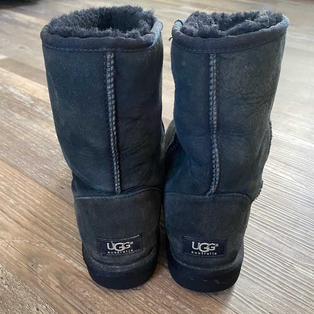 UGG Australia Black Classic Boots Size 9 - image 5