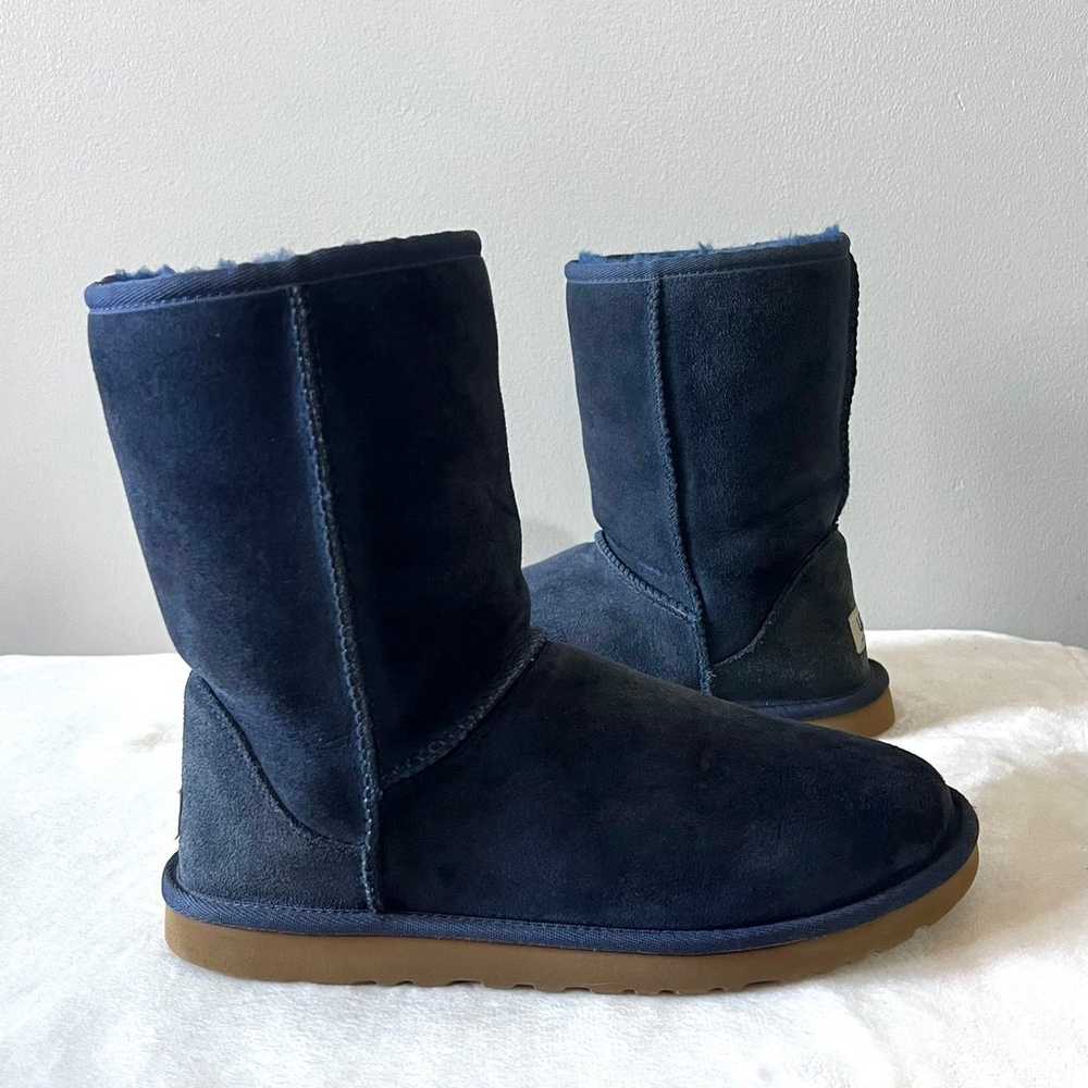 Womens UGG Boots Navy Blue Size 8 - image 11