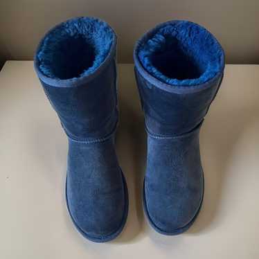 Womens UGG Boots Navy Blue Size 8 - image 1