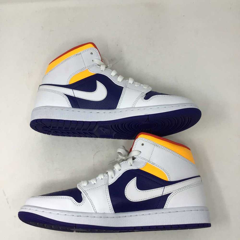 Jordan Brand Air Jordan 1 Mid White Deep Royal Bl… - image 1