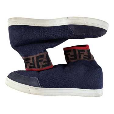 Fendi Cloth high trainers - image 1