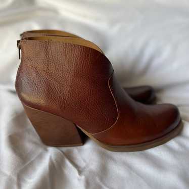 Korks Brown Gemini Ankle Shoes Bootie Boots Brown… - image 1