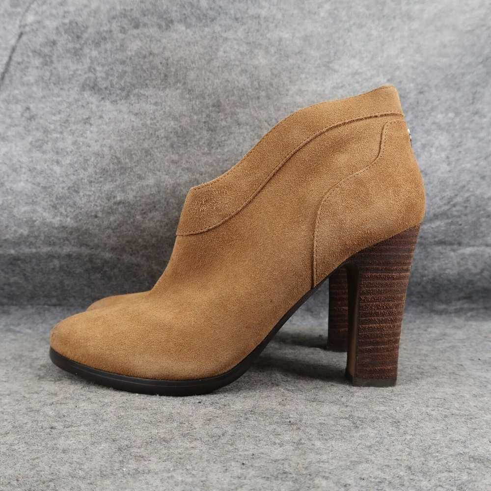 Crown Vintage Shoes Womens 9 Bootie Block Heel Fa… - image 4