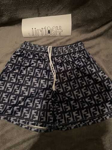 Bravest Studios Bravest Studios Blue Fendi Shorts - image 1