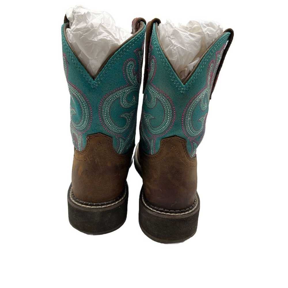 Ariat Fatbaby Heritage Western Boots Brown/Blue S… - image 9