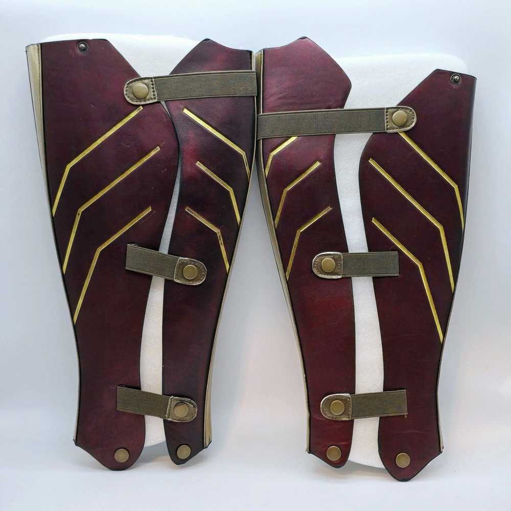 DC Comics Wonder Woman costume - pair of shin gua… - image 4