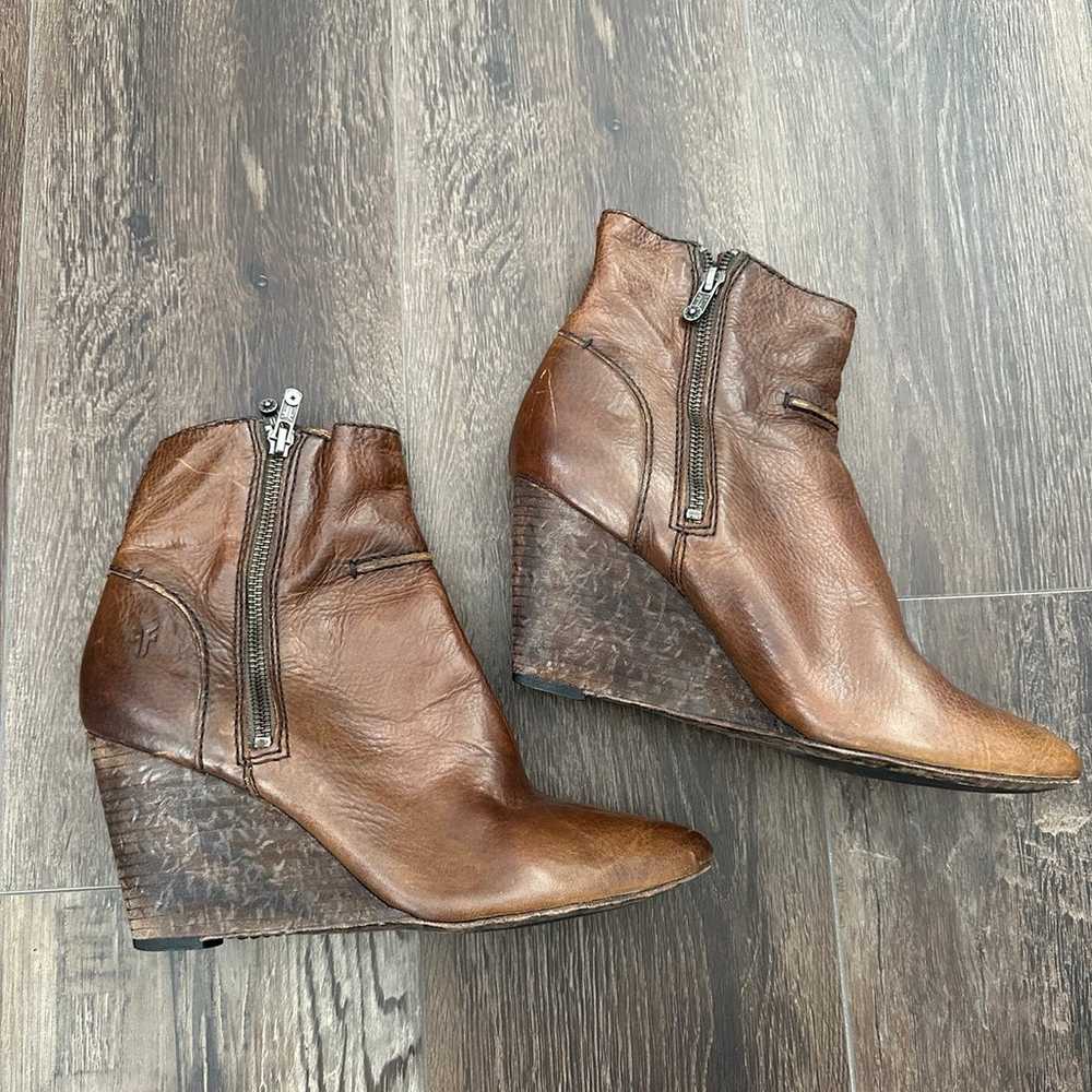 Frye Wedge Ankle Boot - image 1