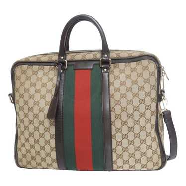 Gucci Ophidia Top Handle leather handbag - image 1