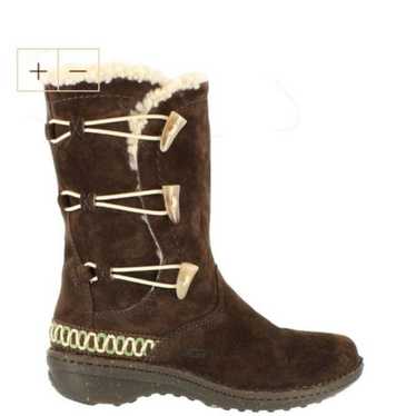 UGG Australia Kona Brown Suede Lambskin Boots Siz… - image 1