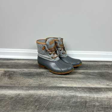 Sperry Grey Duck Boots