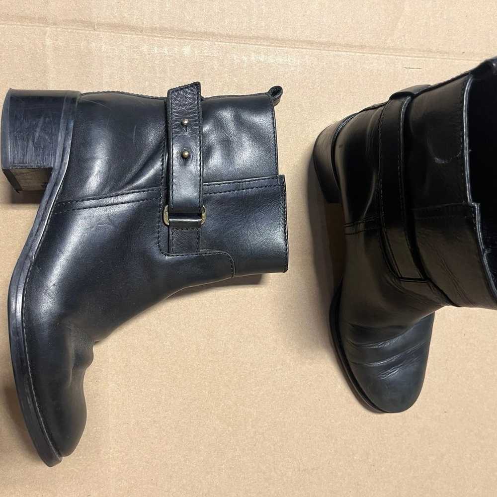 J.Crew Black Leather Boots - image 2