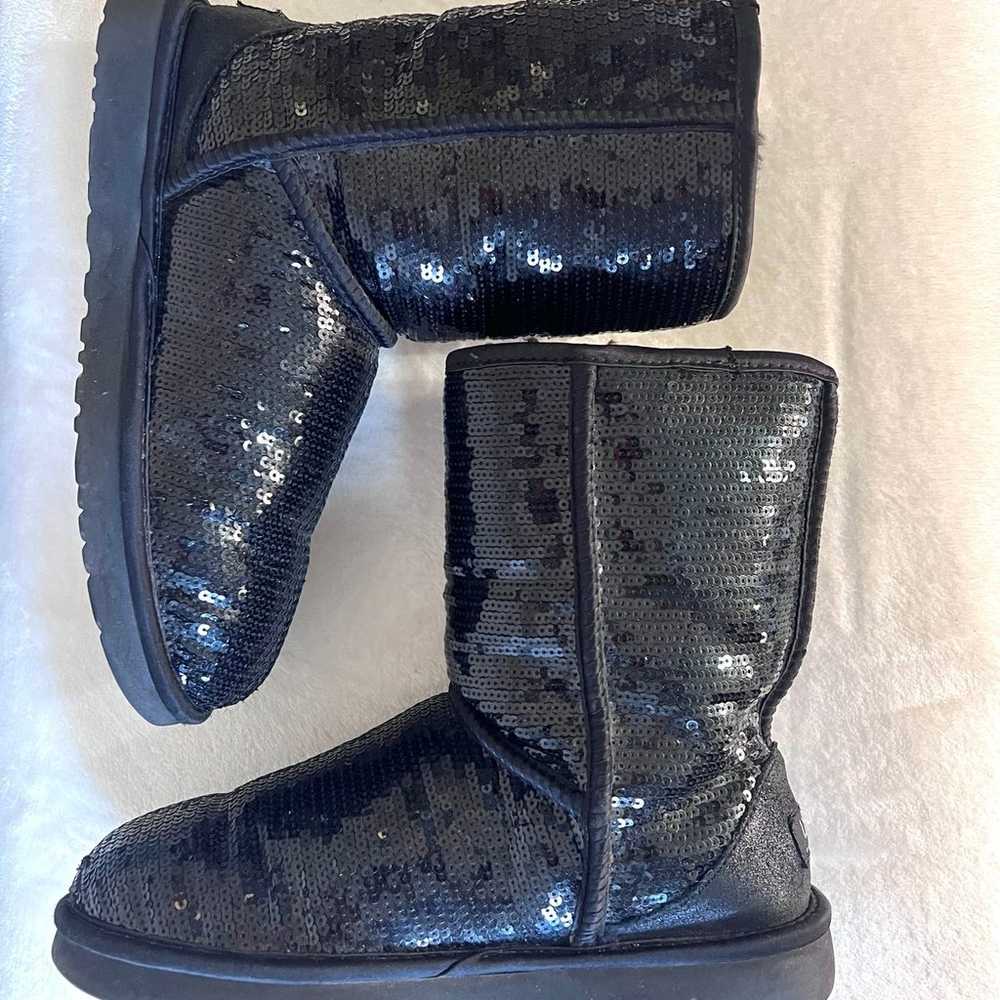 UGG Australia Black Sequin Boots - image 10