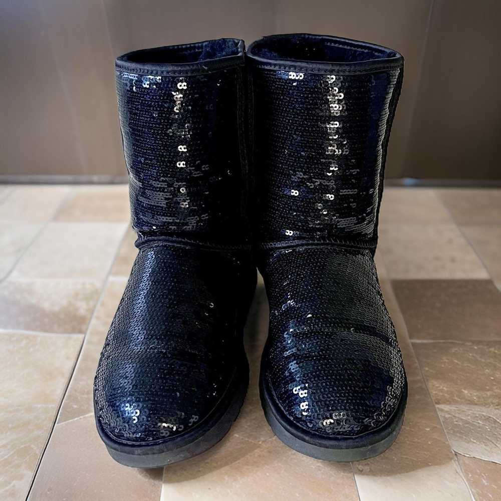 UGG Australia Black Sequin Boots - image 3