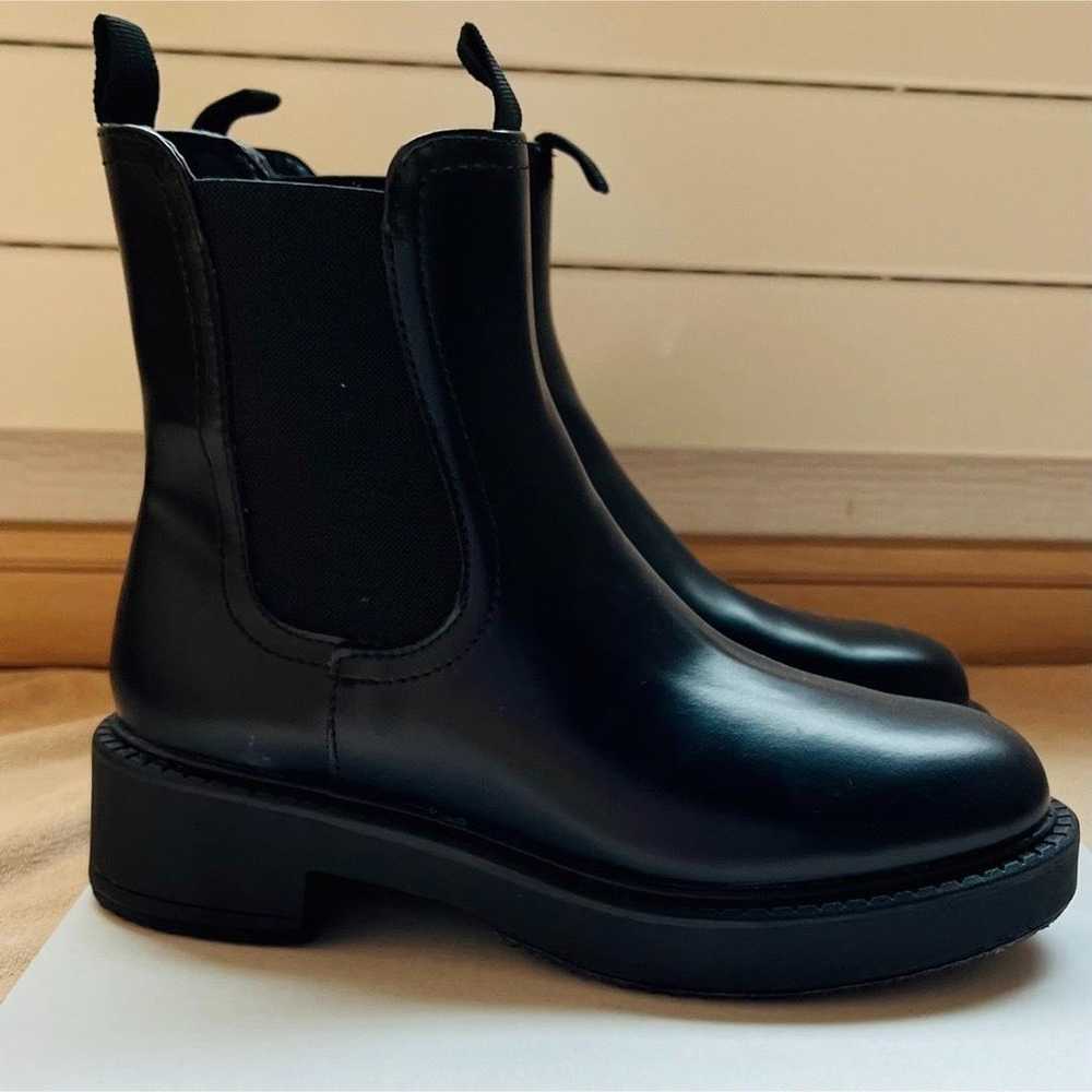 H&M Chelsea Boots Black 36 / 23cm Side Gore Boots - image 2