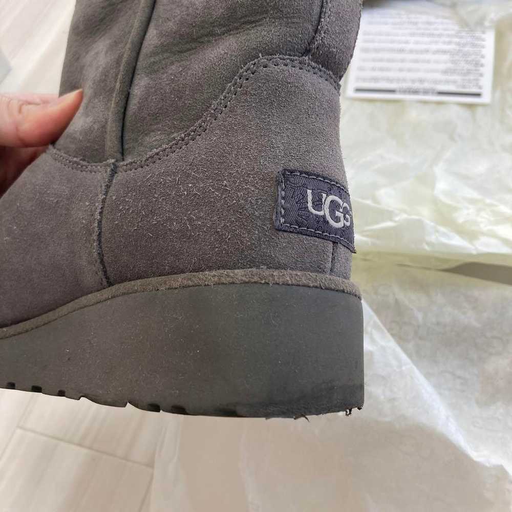 UGG Sheepskin Boots in Grey, 23.5cm - image 12