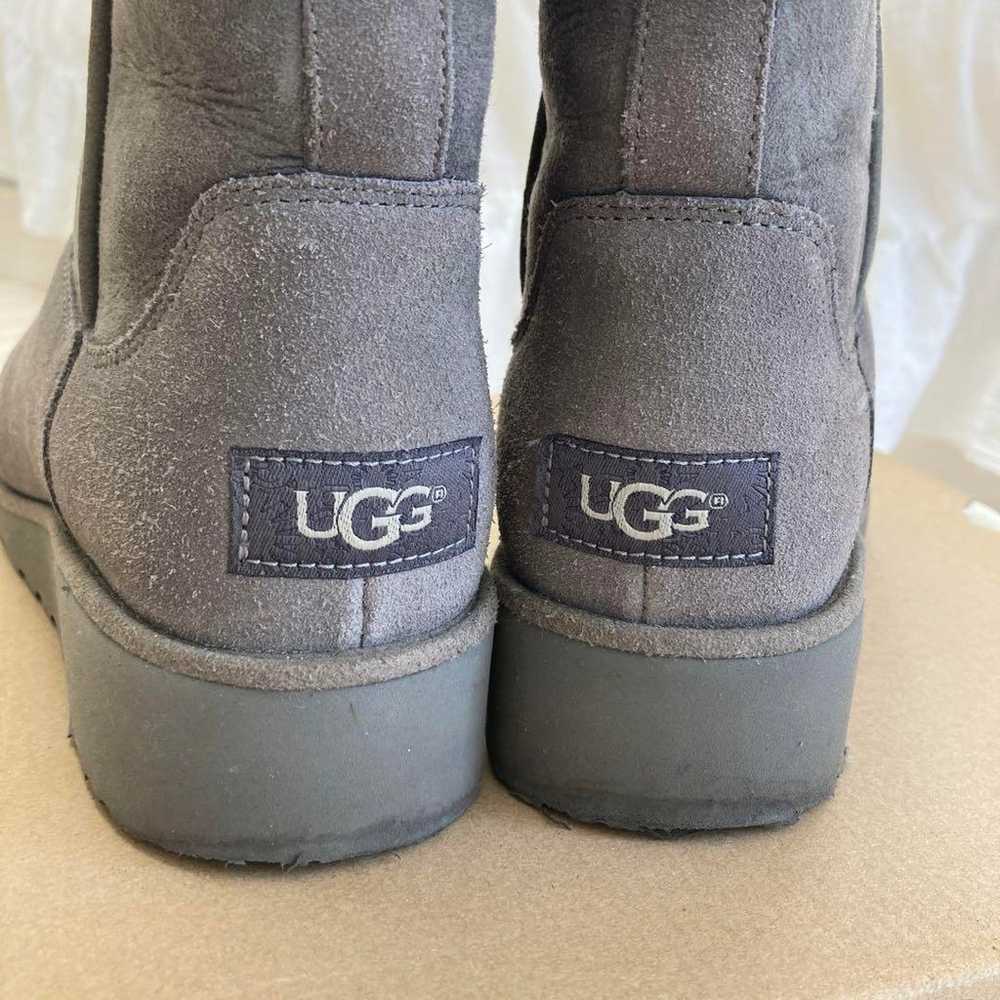 UGG Sheepskin Boots in Grey, 23.5cm - image 3