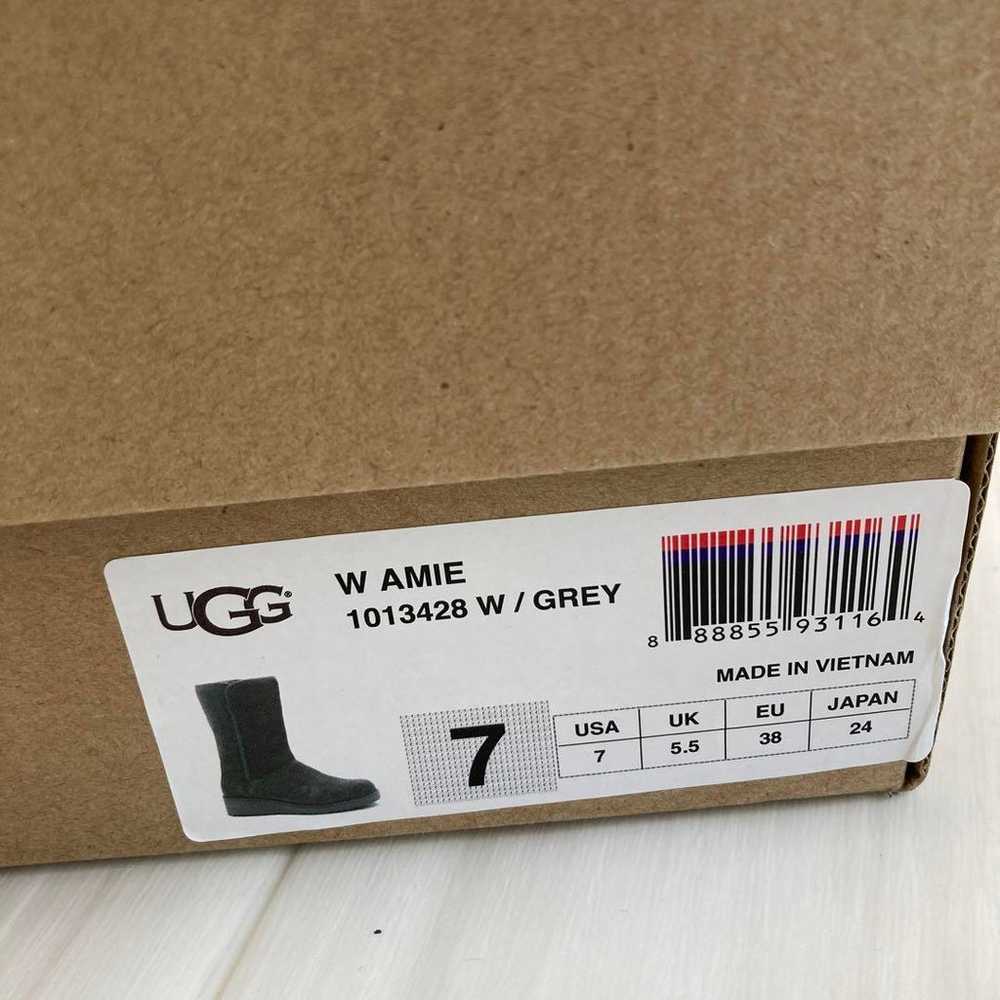 UGG Sheepskin Boots in Grey, 23.5cm - image 4