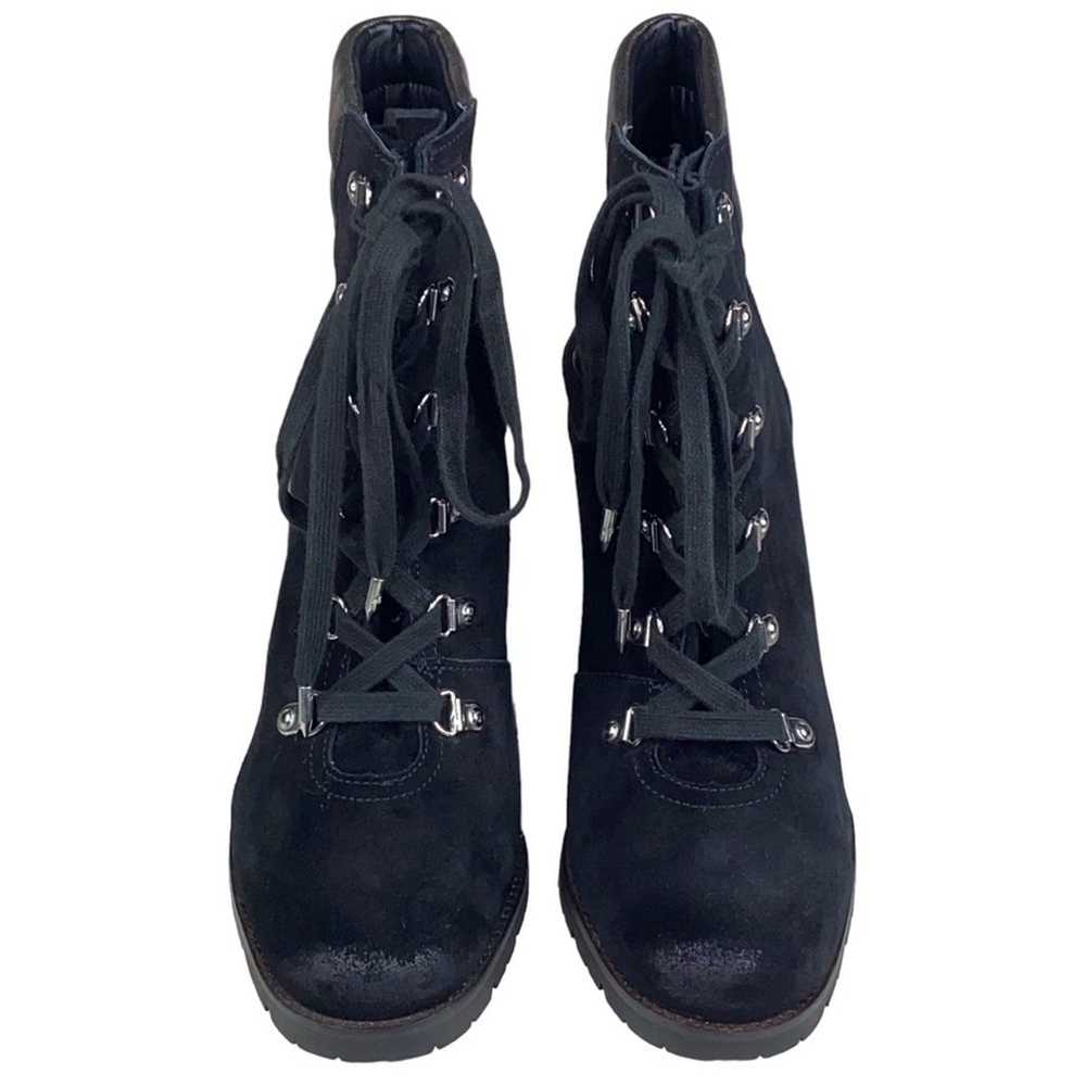 Sam Edelman Women’s Carolina Black Suede Lace Up … - image 3