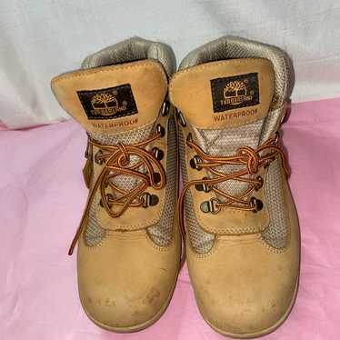 timberlands boots size 8 - -